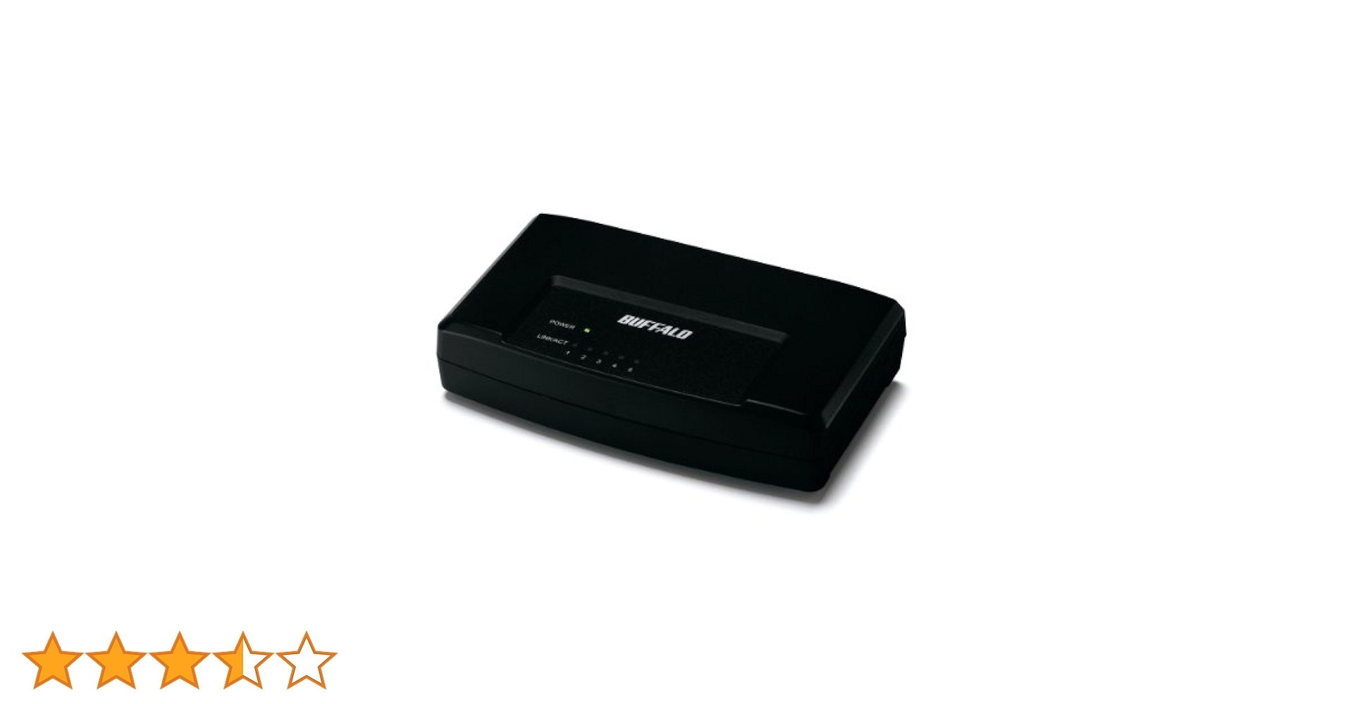 Amazon.co.jp: BUFFALO 10/100M 5-Port Switching Hub Black